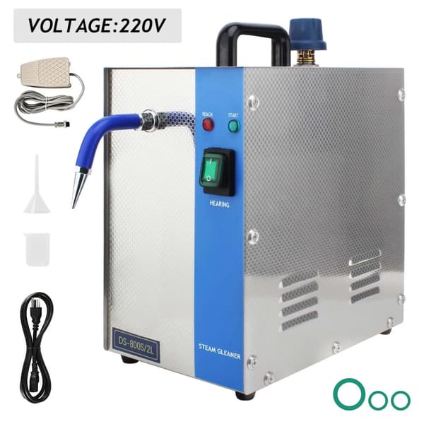 Korujen höyrypuhdistin, 1300W teho, 135°C ulostulo lämpötila,220V