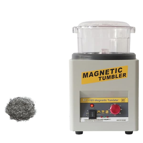 Smycken Magnetisk Polerare, 2000 RPM Hastighet, Justerbar Tidskontroll,220V