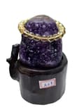 Miniatyrbillede 1 af 2: Naturlig Amethyst Geode Krystal, 60-110 mm Størrelse, 900-2400 Vægt,N5 900g