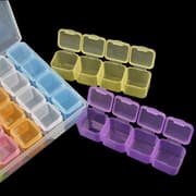 28-Slots diamond painting clear storage box - Förvaringsbox