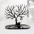 Miniatyrbild 1 av 4: Nordic Style Deer Smyckeshållare Smycken Display Stand Armband Smyckeshållare Grid Halsband Rack Svart An09303
