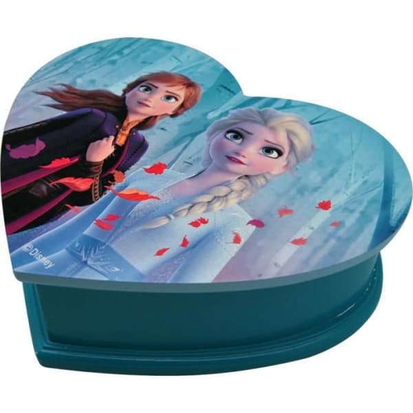 Barnlicens smyckeskrin Frozen II tjejer trä 35 cm blå