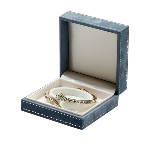 INF Lyxig Blue Velvet Armband Box