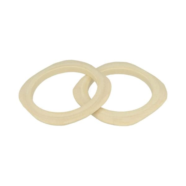 Armband i trä Lucy fyrkantig 3mm 2 stycken