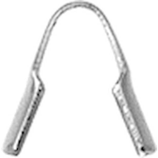 Kedjeände 2 mm Silver (pack om 10)