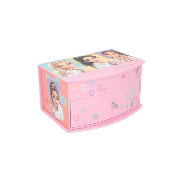 Smyckeskrin - DEPESCHE - Topmodel Snap Shots - Liten storlek - Spegel - Rosa