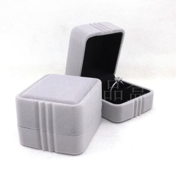 INF Lyxigt Smyckeskrin Set - 2-pack Ringförvaring i Sammet