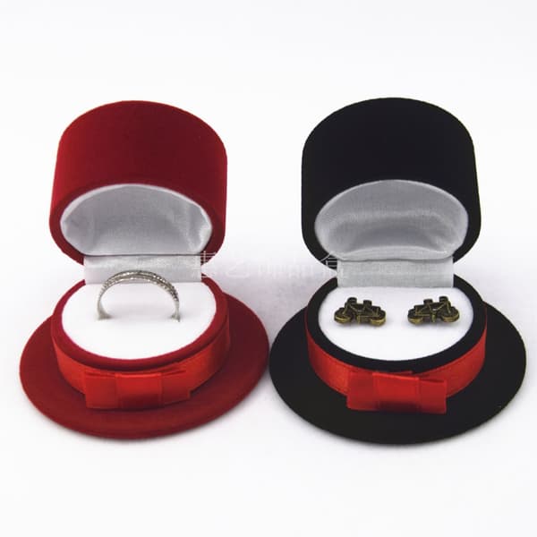 INF Gentleman Hat Ring Øredobber Smykkeskrin