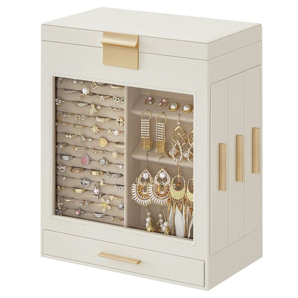 Boîte à bijoux blanc - H32 cm