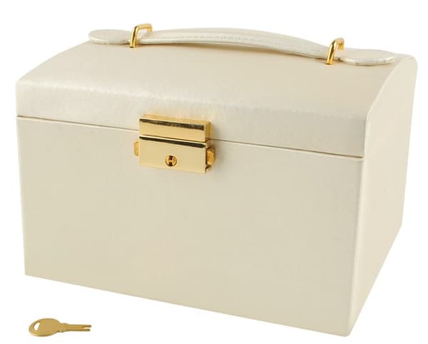 Elegant smykkeskrin Beige