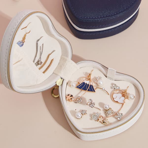 INF Smyckesbox Organizer för Örhängen, Halsband, Ringar