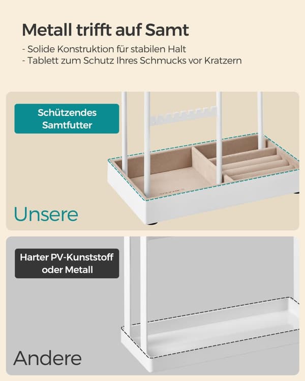 Korujen vakiometalli kehys-lahja-valkoinen