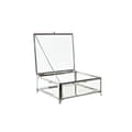 Miniatyrbild 3 av 4: Smyckeskrin - Ej specificerad - 25 x 21 x 10 cm - Glas - Metall - Elegant