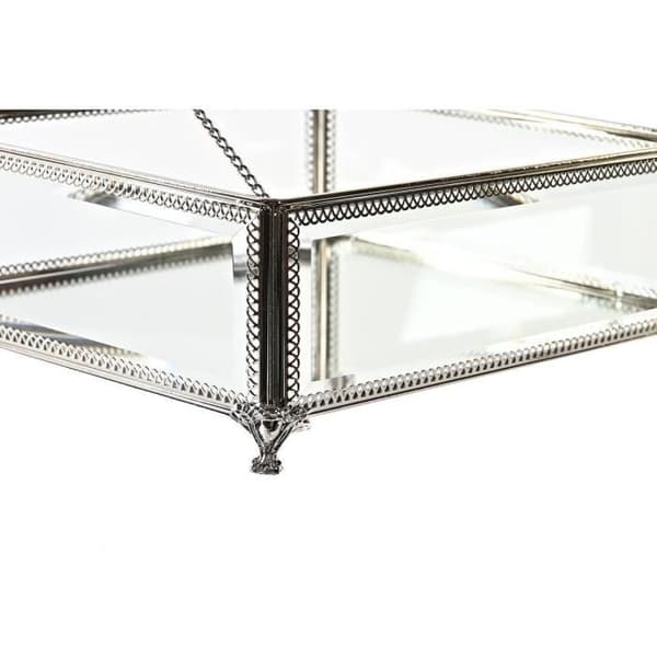 Smyckeskrin - Ej specificerad - 25 x 21 x 10 cm - Glas - Metall - Elegant