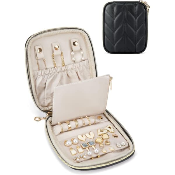 INF Resesmyckesväska - Förvaring av Halsband, Armband & Ringar