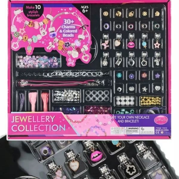 Ett smyckeskrin - smyckesetui Mega kreativ - 11610 - ZEST PIEKN BIZUTERIA 34X29X4 MC WB 24/48