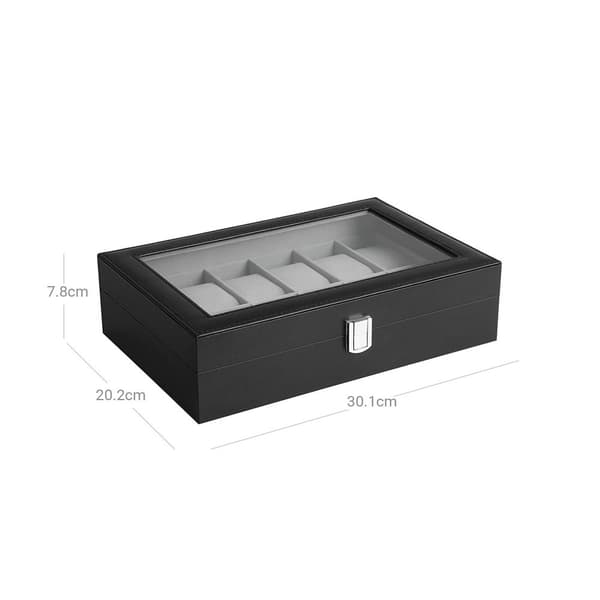 Urbox, SONGMICS JWB12B, 32x18.6 cm, Svart