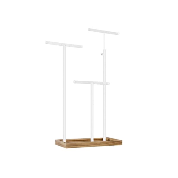 Smyckesställ, SONGMICS JJS016W01, 25x11.8 cm, Vintagebrun-vit