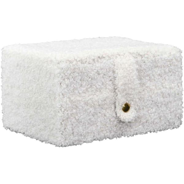 Smyckeslåda - Okänt märke - Frotteekvalitet - Beige - Kartong - 11x15x8cm