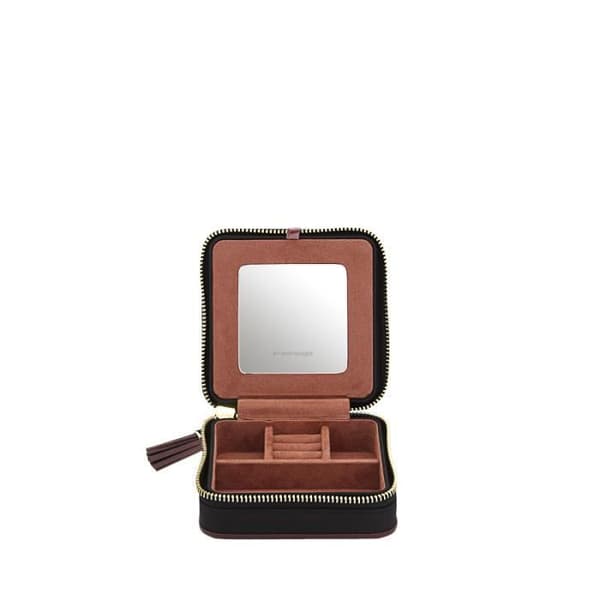 Smyckesetui - SELVA CREATIONS - 2645 - Sötvattenpärla - Syntetisk - Svart - Unisex - Hänge - Krokar