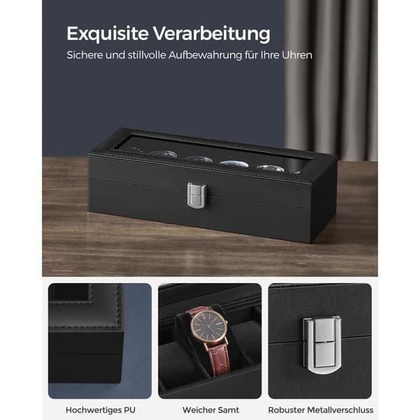 Watchbox - för 6 klockor