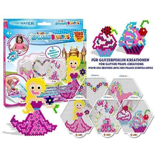 CRAZE Splash Beadys Beading Craft Stencilset för flickor, mönster - 11096