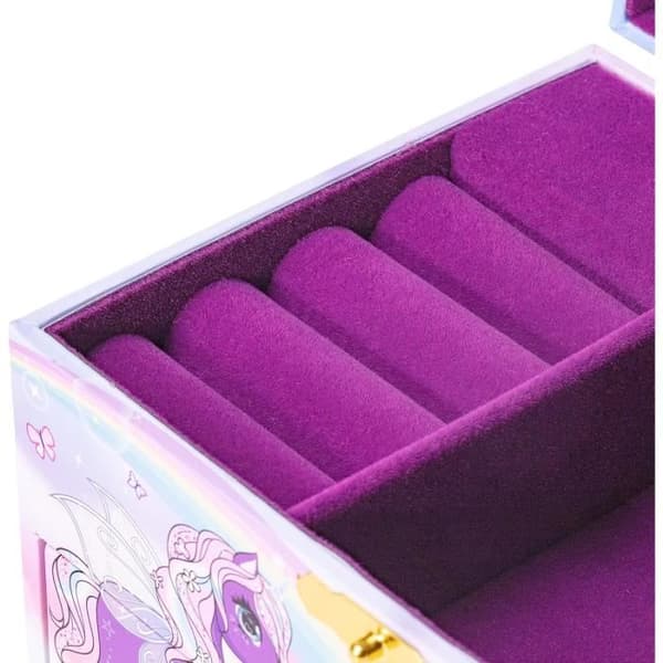 Musikalisk Smyckesbox - CRAZE UNICORN - Unicornfigur - Flerfärgad - För Flicka - Med Spegel