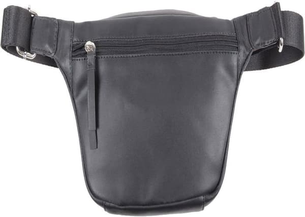 Ac milan - 143178 MILAN - 143178, Unisex Midja Bag, Svart, Axelrem, Svart, Tracolla