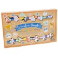 Miniatyrbild 1 av 4: Russell Nice Group träpärlor Set med 16 träberlocker för armband och halsband - 8056779870278