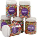 Miniatyrbild 1 av 2: Pärlmix Storpack - 6 burkar á 400 gr - Klara Färger