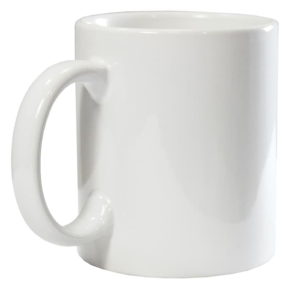 36 White Polymer Coated Mugs With Boxes | MonsterShop