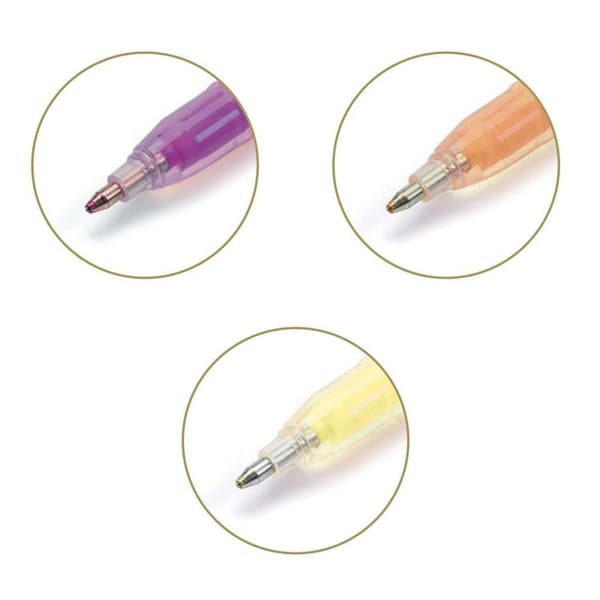 6 pastel gel penne Rainbow - Djeco