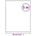 Miniatyrbillede 7 af 8: vidaXL selvklæbende folie til møbler 90x500 cm PVC mat hvid