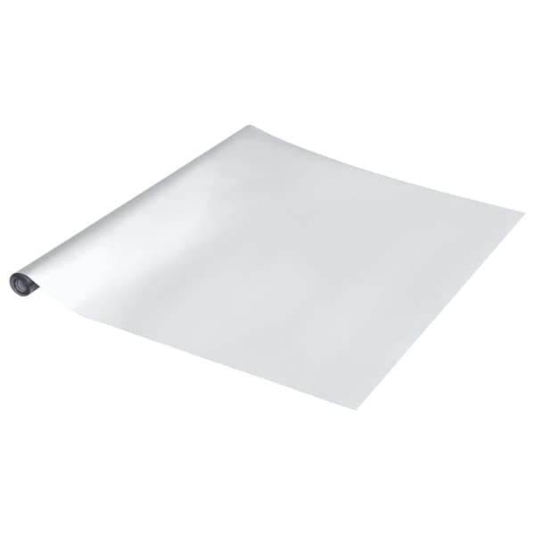 vidaXL selvklæbende folie til møbler 90x500 cm PVC sølvfarvet