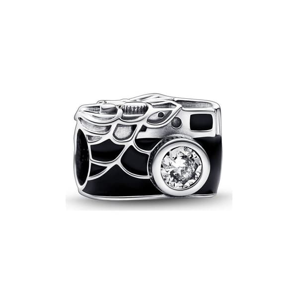 Woman's charm link Pandora SPIDER-MAN CAMERA SELFIE