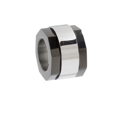Men's Beads Sector SAAL05 Black Silver