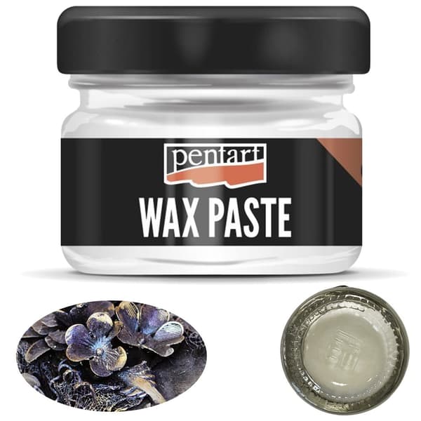 Pentart TRANSPARENT vokspasta transparent mat beskyttelse 20ml