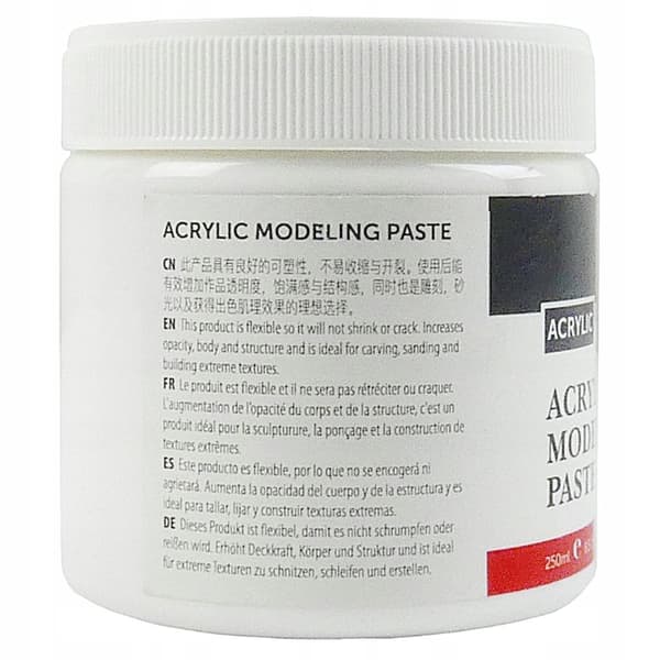 Phoenix 250ml strukturel 3D modellering pasta impasto modellering masse