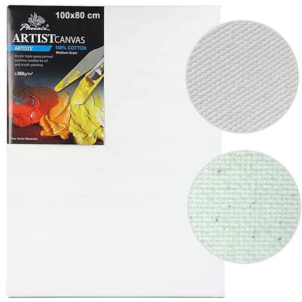 PREMIUM bomullscanvas 380g Phoenix 80x100cm
