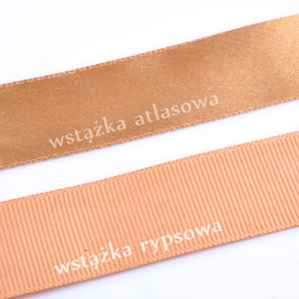 Satinband 2,5cm x 35y blått dekorativt prydnadsband 32m