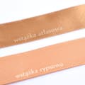 Miniatyrbillede 2 af 6: Grosgrain bånd 0,6 cm x 25 år hvidt dekorativt dekorativt bånd 23m