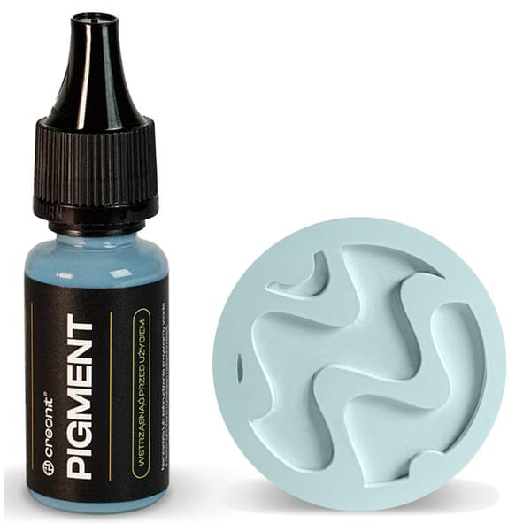 Farvestof til polymergips 10ml CREONIT pigment PASTEL BLÅ 023