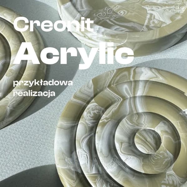 Kaksikomponenttinen polymeerikipsi A ja B valu CREONIT ACRYLIC 0,9KG