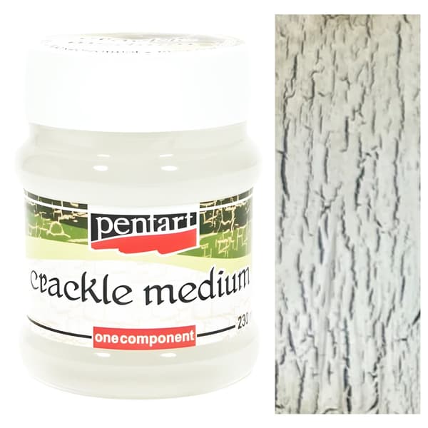Crackle lak medium til decoupage maling Pentart crackle lak 230ml
