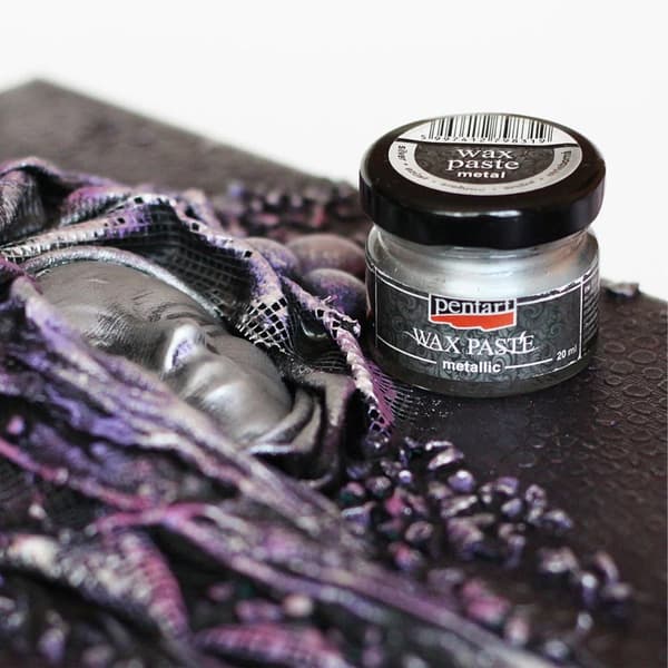 Pentart METALLIC PINK GULD vokspasta glans dækkende dekorationer 20ml