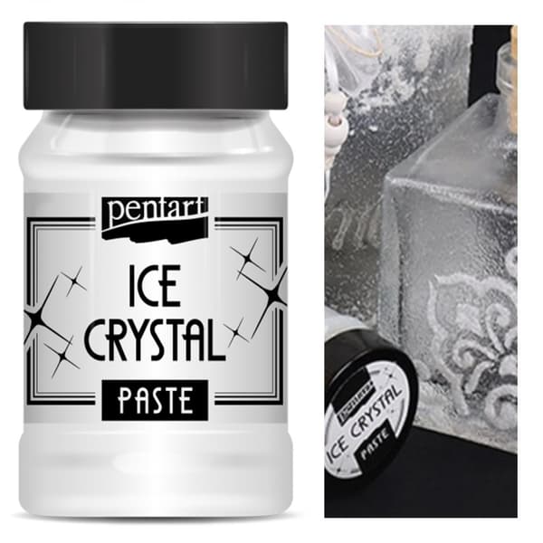 Transparent pasta Iskrystal PENTART krystaller dekoration 100ml