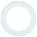 Pikkukuva 2 / 2: Styrofoam TIRE valkoinen 15cm rengasseppele 3D koriste hääjuhliin 1 kpl.