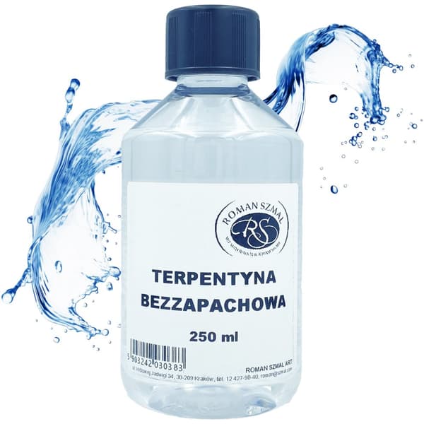 Lugtfri terpentinopløsningsmiddel til oliemaling Roman Szmal 250ml