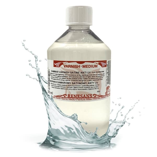 Professionel damar lak endelig Renesans ANTI UV SATIN 500ml