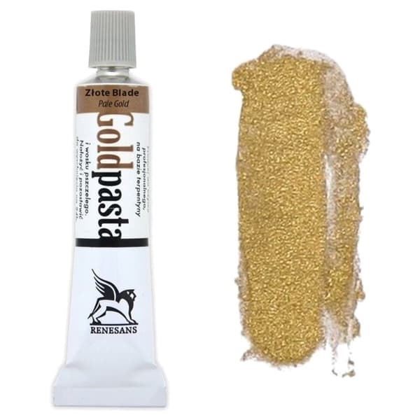 Forgyldningspasta Renesans GoldMetallic retoucheringspasta 20ml 2 BLADE GULD